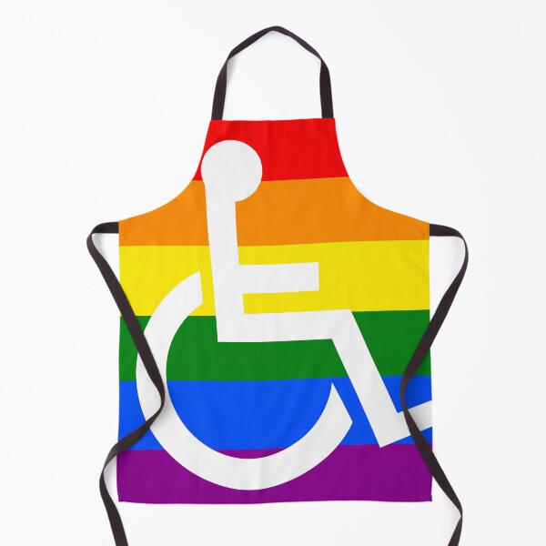 Item preview, Gay & Disabled designed and sold by Dr. Haircut.