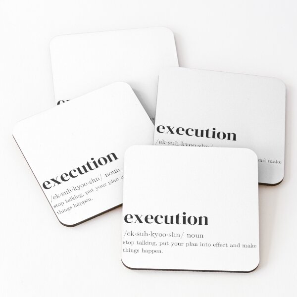 Item preview, Execution: Turning Dreams into Reality designed and sold by freyscollection.