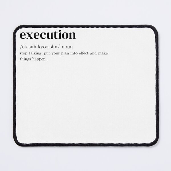 Item preview, Execution: Turning Dreams into Reality designed and sold by freyscollection.