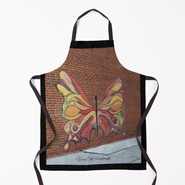 Item preview, Butterfly Mural on Brick Wall designed and sold by David Vanderwyst.
