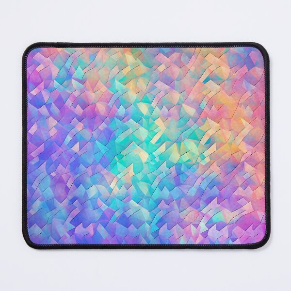 Item preview, Holographic Prism Shattered Glass Tile Rainbow designed and sold by SweetWhiskers.