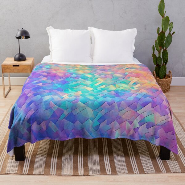 Item preview, Holographic Prism Shattered Glass Tile Rainbow designed and sold by SweetWhiskers.