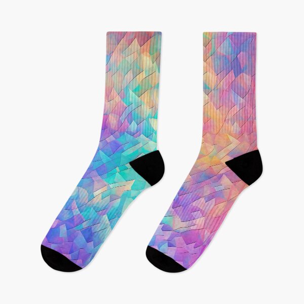 Item preview, Holographic Prism Shattered Glass Tile Rainbow designed and sold by SweetWhiskers.