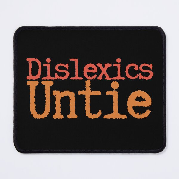 Item preview, Dyslexics Untie Red Orange Letter Typewriter Font designed and sold by GFamilyC.