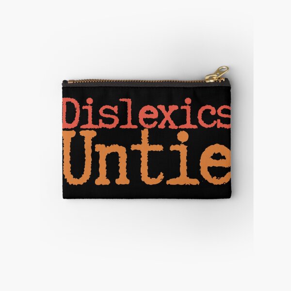 Item preview, Dyslexics Untie Red Orange Letter Typewriter Font designed and sold by GFamilyC.