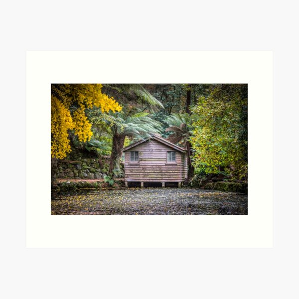 Item preview, Hut by the Lake designed and sold by susanzentay.