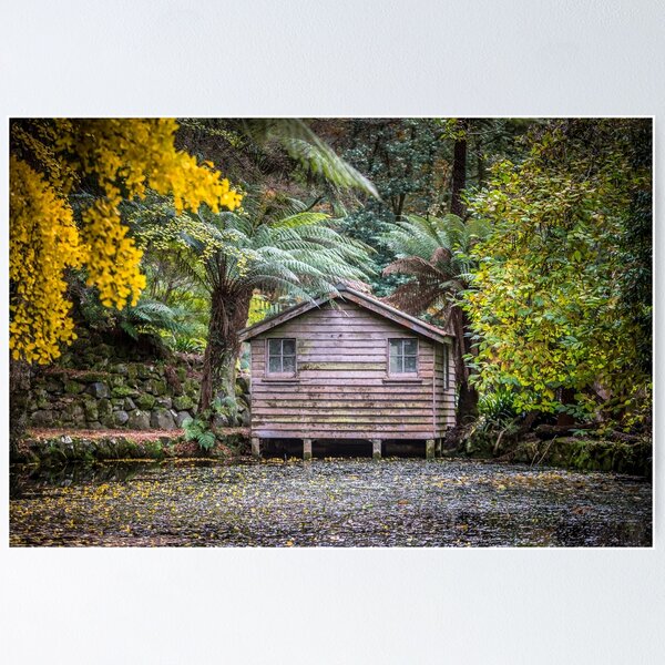 Item preview, Hut by the Lake designed and sold by susanzentay.