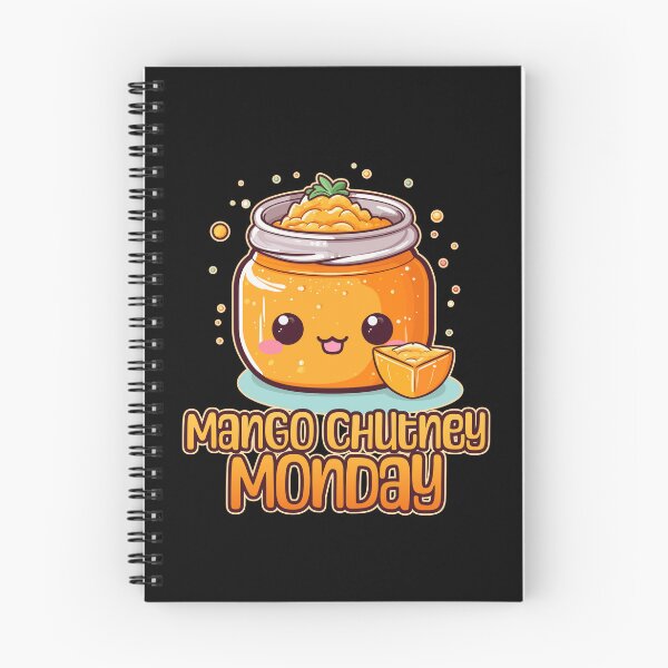 Item preview, Mango Chutney Monday Foodie Design designed and sold by danielliamgill.