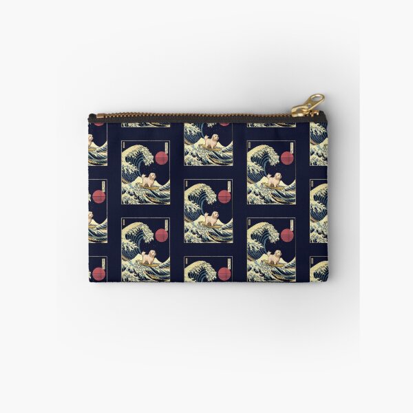 Item preview, Coton de Tulear Kanagawa Japanese Surfing Wave designed and sold by rafaeltto.