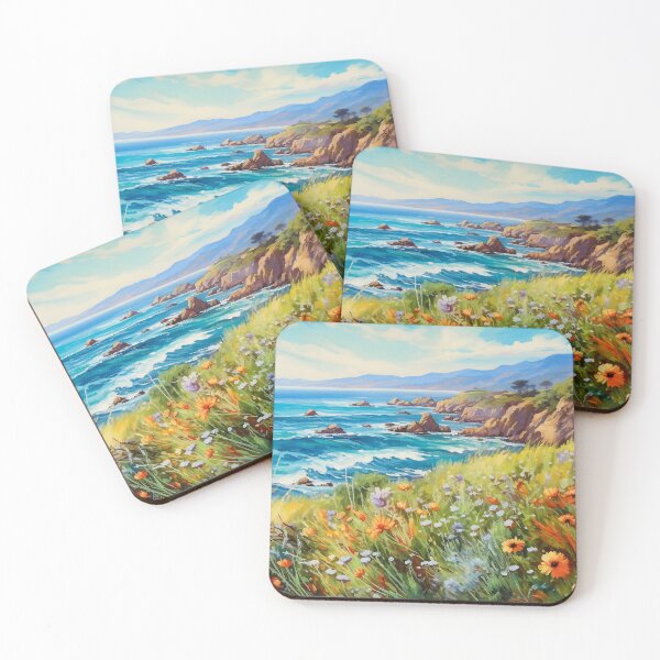 Item preview, Cliffside Wildflowers designed and sold by Vacationist.