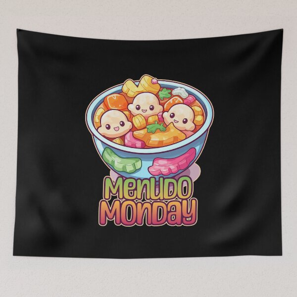 Item preview, Menudo Monday Foodie Design designed and sold by danielliamgill.
