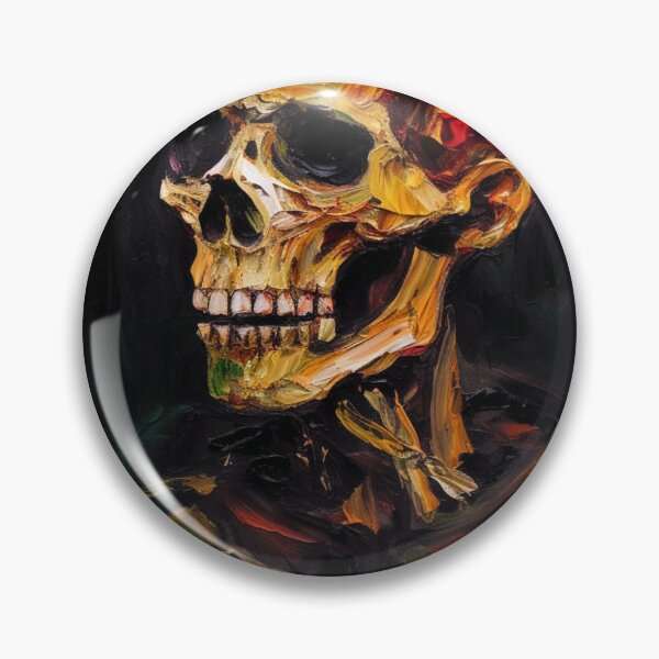 Item preview, Fire Bones: Acrylic Modern Art Skeleton Design V.35 designed and sold by Pexelpanoramas.