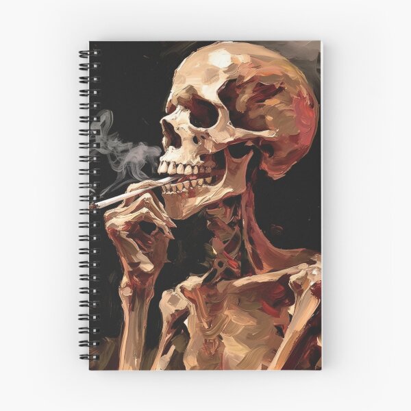 Item preview, Smoke Bones: Acrylic Modern Art Skeleton Design V.37 designed and sold by Pexelpanoramas.