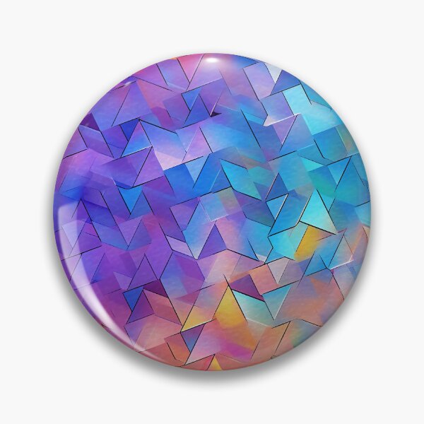 Item preview, Prism Mosaic holographic Shattered Glass Tile Rainbow designed and sold by SweetWhiskers.