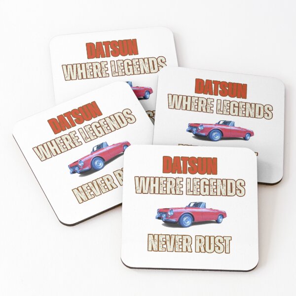 Item preview, Datsun where legends never rust designed and sold by MariaFrancisco.