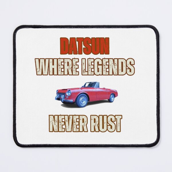 Item preview, Datsun where legends never rust designed and sold by MariaFrancisco.