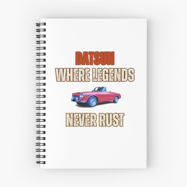Item preview, Datsun where legends never rust designed and sold by MariaFrancisco.