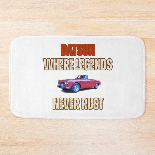 Item preview, Datsun where legends never rust designed and sold by MariaFrancisco.