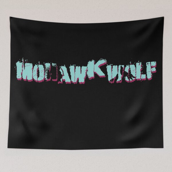 Item preview, MohawkWolf Logo designed and sold by UrbanChillz.