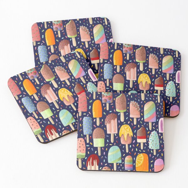 Item preview, Rainbow Popsicles and Sprinkles designed and sold by OranelloDesigns.