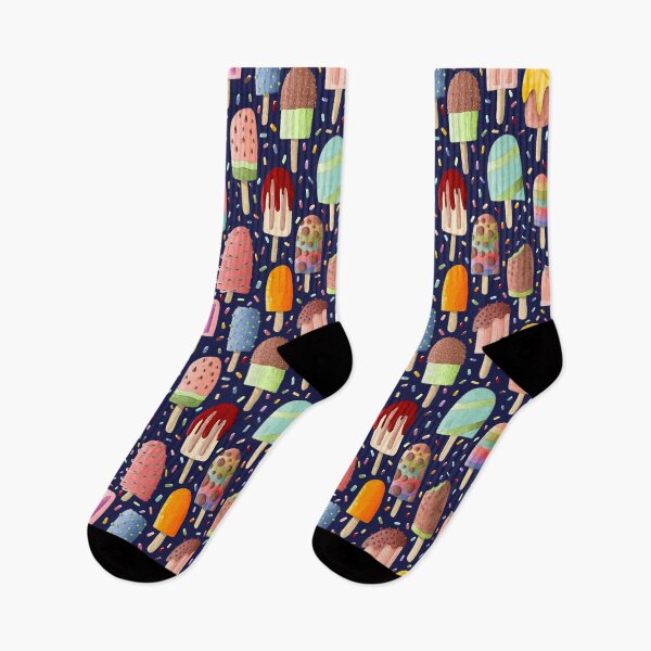 Item preview, Rainbow Popsicles and Sprinkles designed and sold by OranelloDesigns.