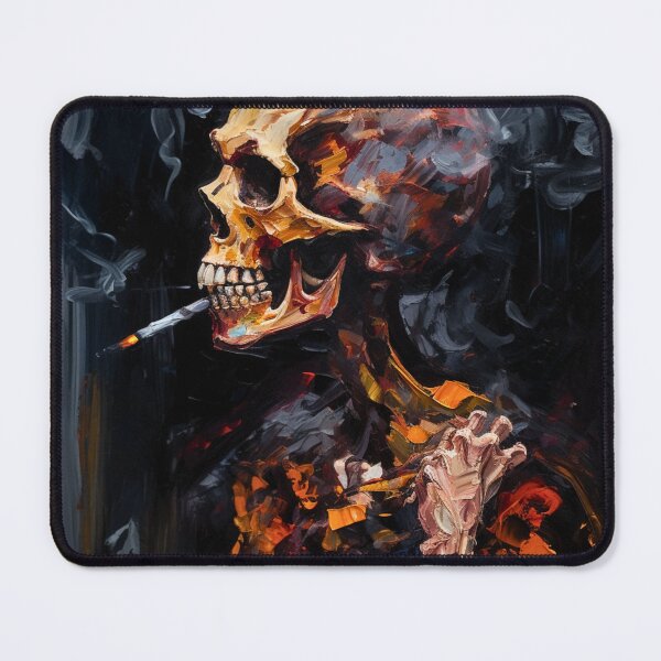 Item preview, Smoke Bones: Acrylic Modern Art Skeleton Design V.39 designed and sold by Pexelpanoramas.