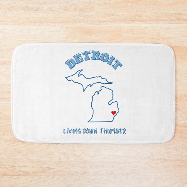 Item preview, Detroit Living Down Thumber designed and sold by TorrezvilleTees.