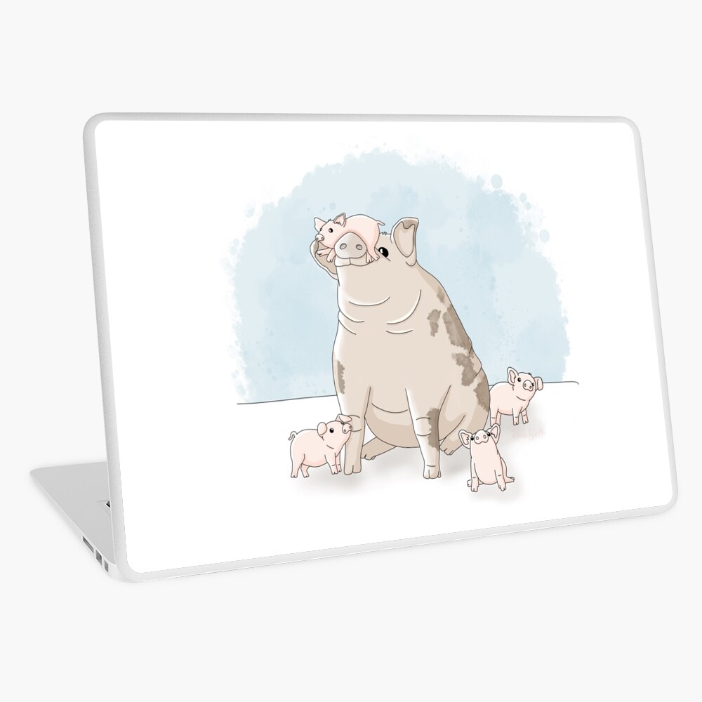 Item preview, Laptop Skin designed and sold by RhondaLuluArt.