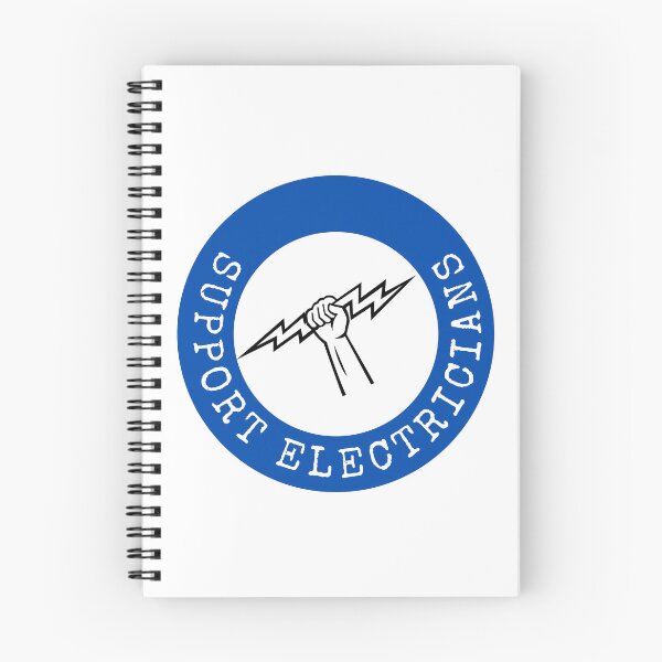 Item preview, Support Electricians l Blue designed and sold by GabbyC03.