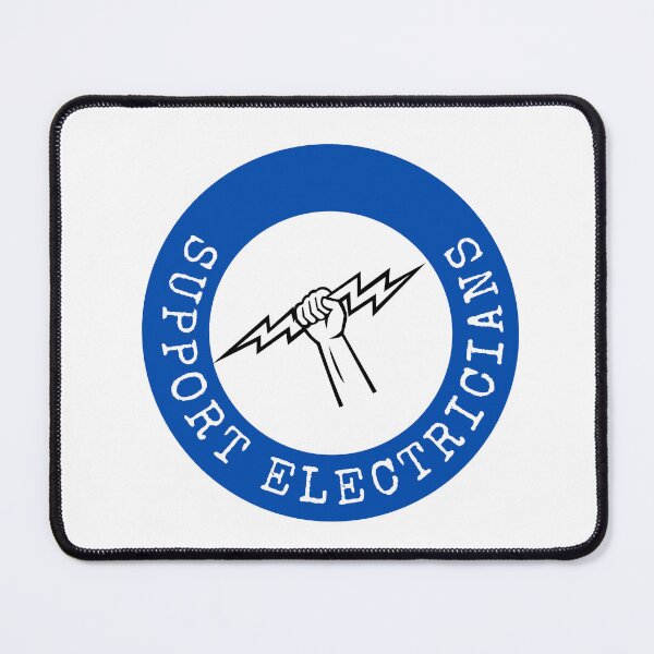 Item preview, Support Electricians l Blue designed and sold by GabbyC03.