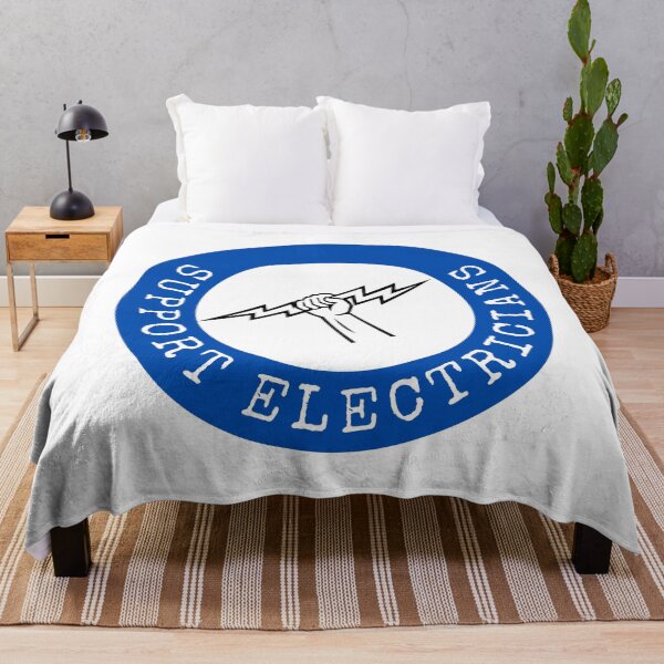 Item preview, Support Electricians l Blue designed and sold by GabbyC03.