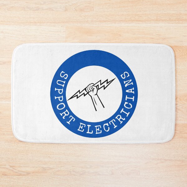 Item preview, Support Electricians l Blue designed and sold by GabbyC03.