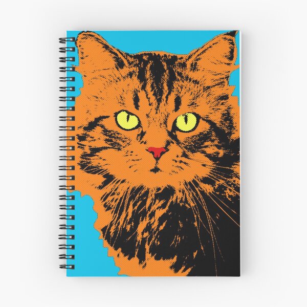 Item preview, CAT POP ART BLUE designed and sold by NYWA-ART.