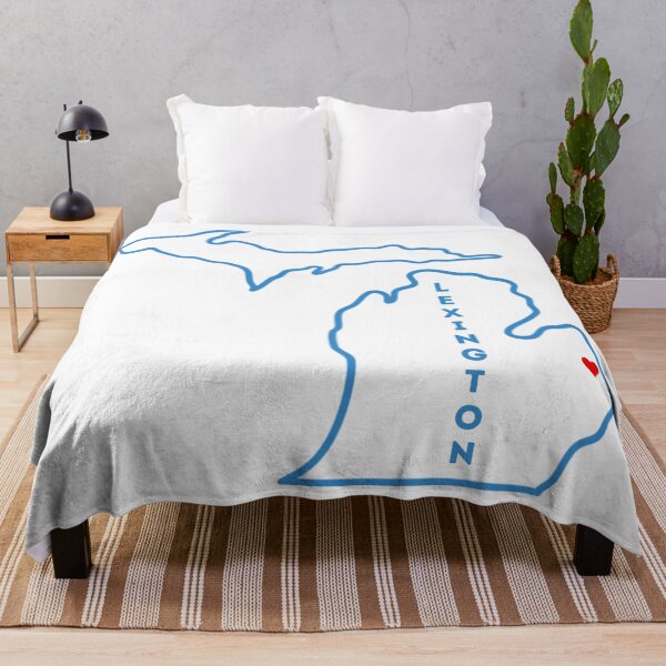 Item preview, Lexington MI Love (Blue) designed and sold by TorrezvilleTees.