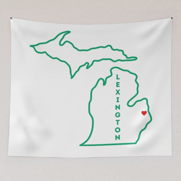 Item preview, Lexington MI Love (green) designed and sold by TorrezvilleTees.
