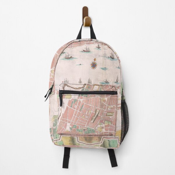 Item preview, Vintage Marseille France Map (1743) Old French Riviera City Atlas designed and sold by BravuraMedia.