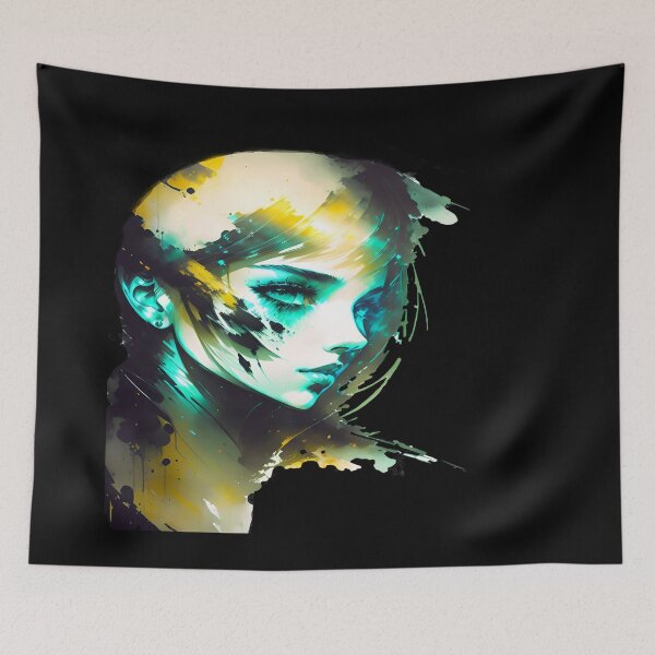 Item preview, Female Profile Anime Type Character designed and sold by deniselynnimage.