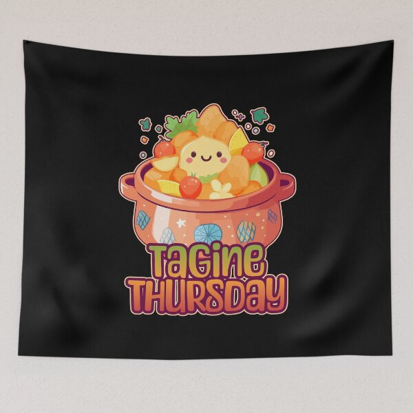 Item preview, Tagine Thursday Foodie Design designed and sold by danielliamgill.