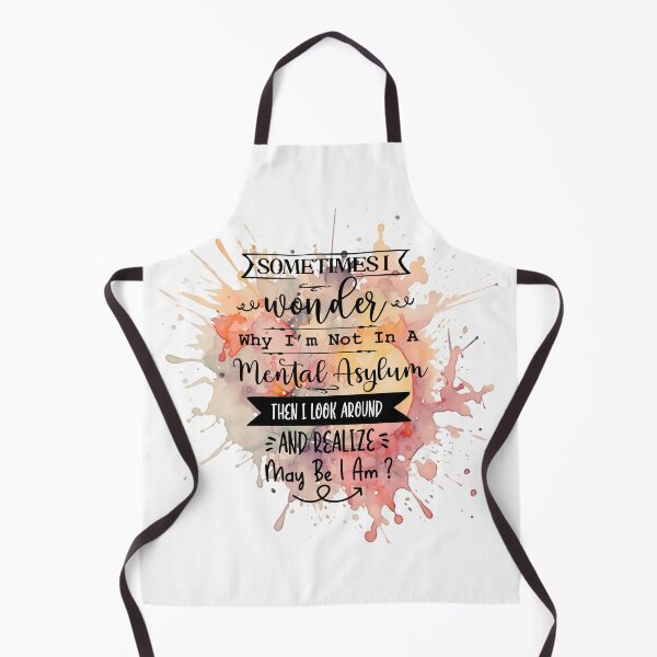 Item preview, Sometimes I wonder - Funny Quote designed and sold by butani4.