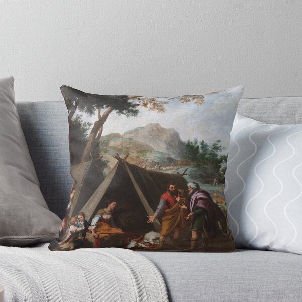 Item preview, Laban Searching for his Stolen Household Gods | Bartolome Esteban Murillo | 1670 Baroque Biblical Art designed and sold by CJET.