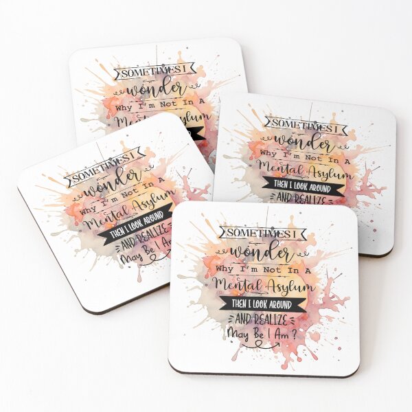 Item preview, Sometimes I wonder - Funny Quote designed and sold by butani4.