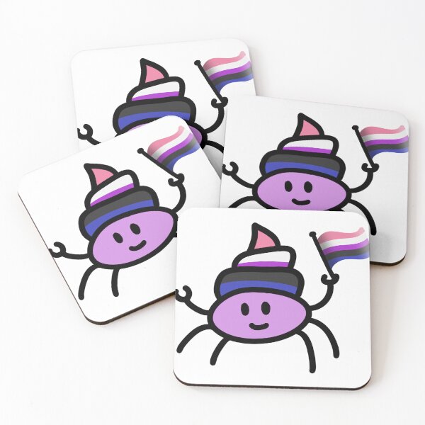 Item preview, Genderfluid Hermitcrab designed and sold by MioneMoh.