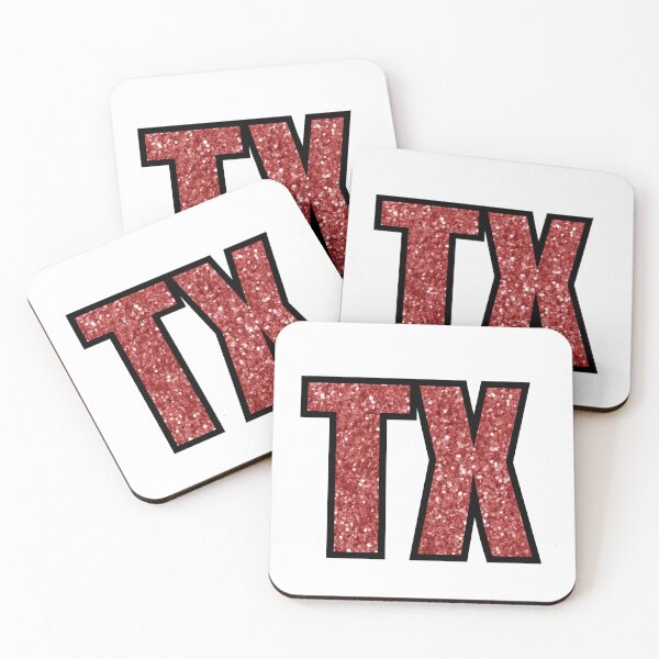 Item preview, red glitter tx designed and sold by mtayzart.