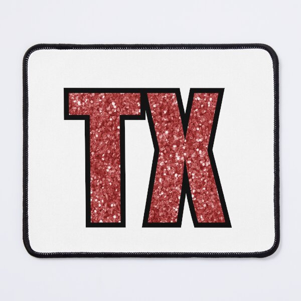 Item preview, red glitter tx designed and sold by mtayzart.