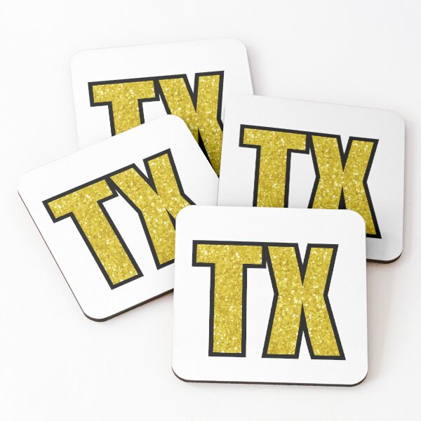 Item preview, yellow glitter tx designed and sold by mtayzart.