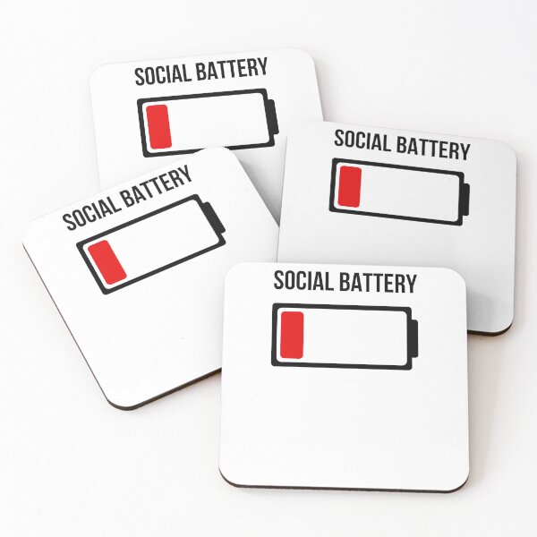 Item preview, Social Battery designed and sold by owlHouseINK.