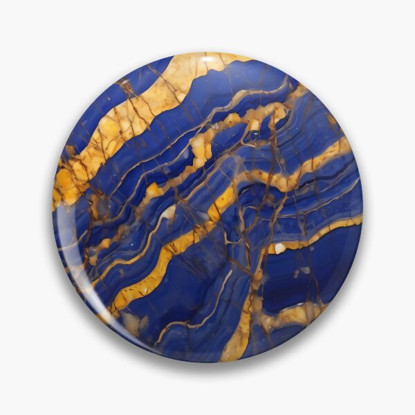 Item preview, Lapis Lazuli Magic: Golden Veins of Elegance designed and sold by SweetWhiskers.