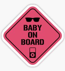 Baby Driver Baby on board Sticker
