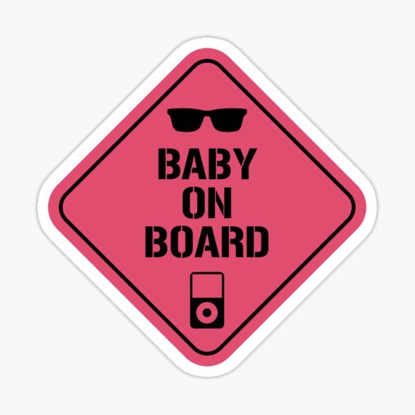 Baby on Board Car Decal