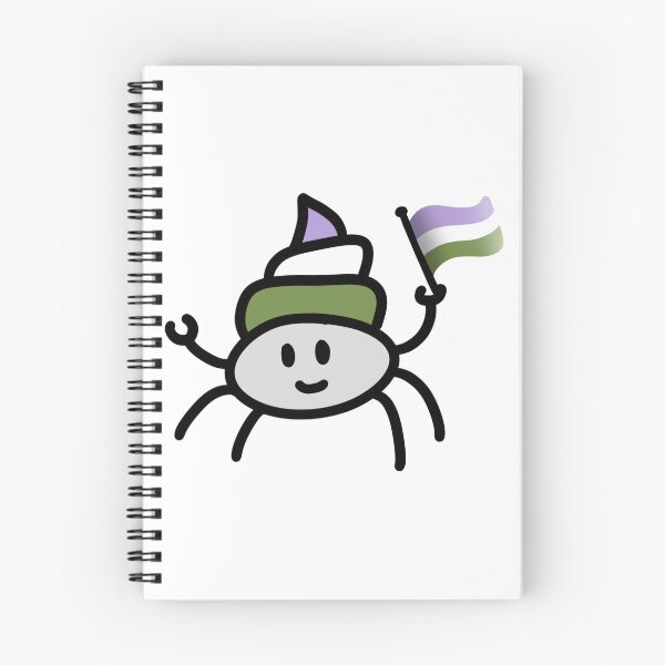 Item preview, Genderqueer Hermitcrab designed and sold by MioneMoh.